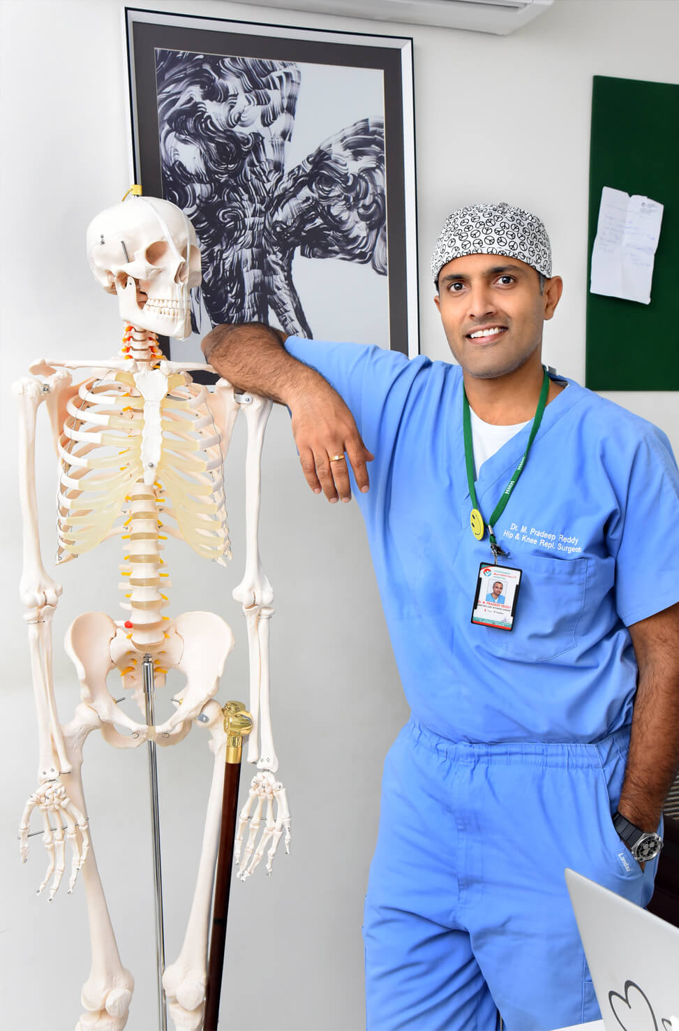 Dr Pradeep Reddy M, As a Student, Orthopedic Surgeon, Knee Joint Replacement Surgeon